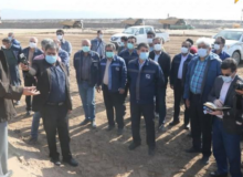خبرنگاران بافق از معدن آریز بازدید کردند
