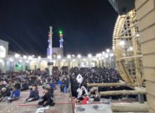 نجوای عاشقانه با معبود در امامزاده عبدالله بافق